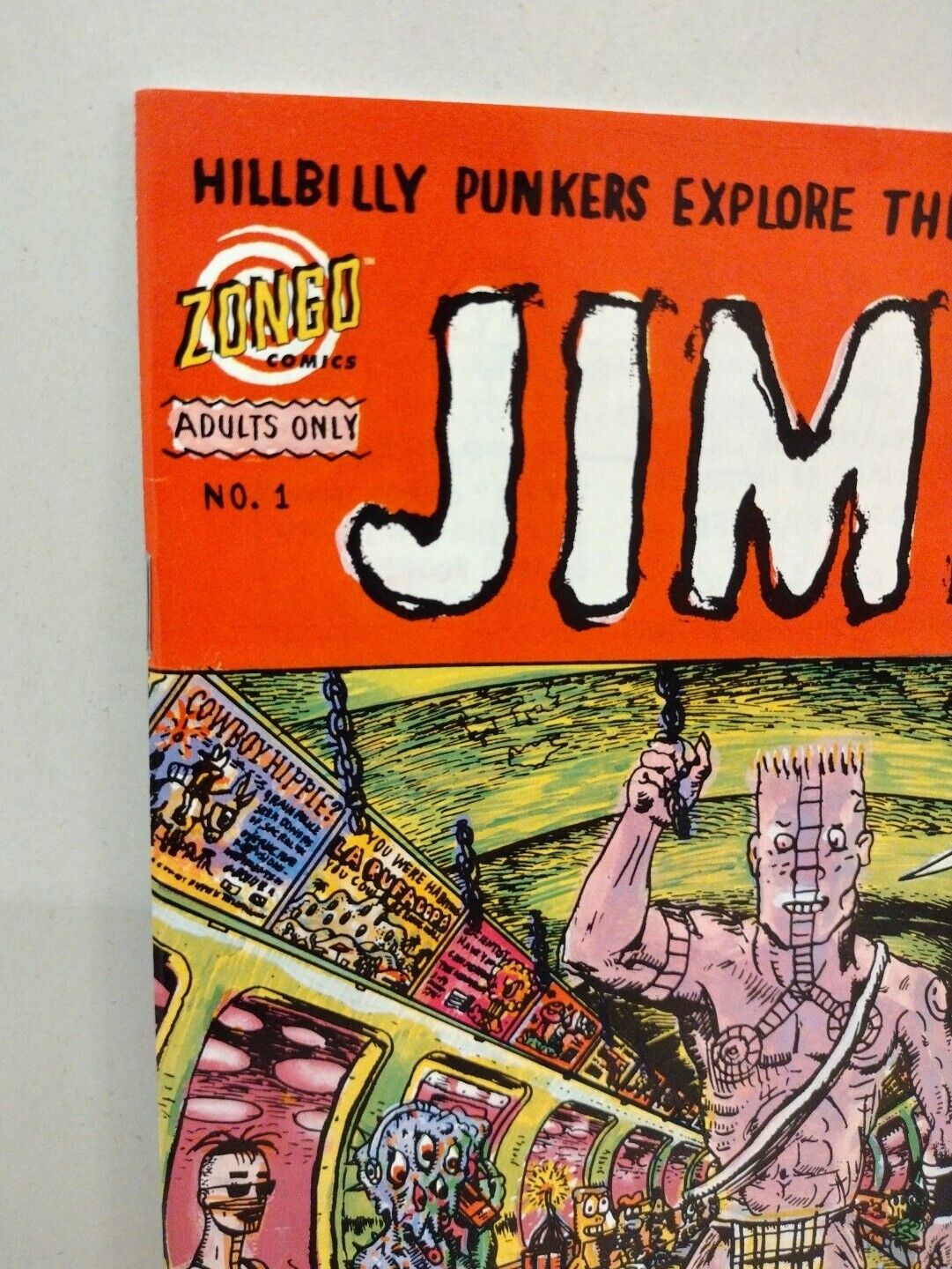 Jimbo #1 (1995) Zongo Comic Gary Panter Underground 