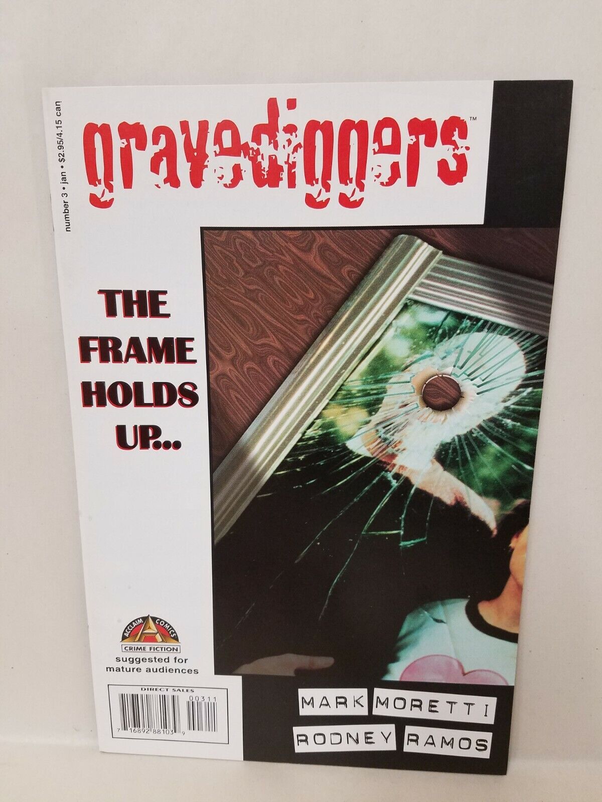 Gravediggers (1996) #1 2 3 4 Moretti Ramos Crime Fiction Acclaim Complete Comic