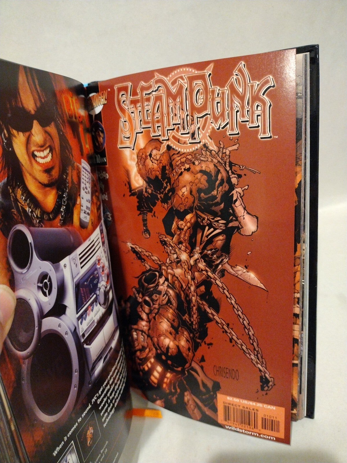 Chris Bachalo's Steampunk (2000) Complete Collect ARG Custom Bound Comic HC #138