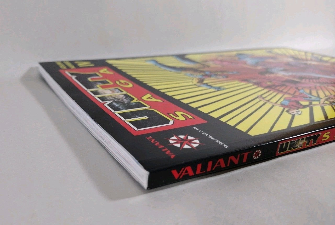 UNITY SAGA Vol 4 (1994) Valiant Bob Layton Jim Shooter TPB SC Very good