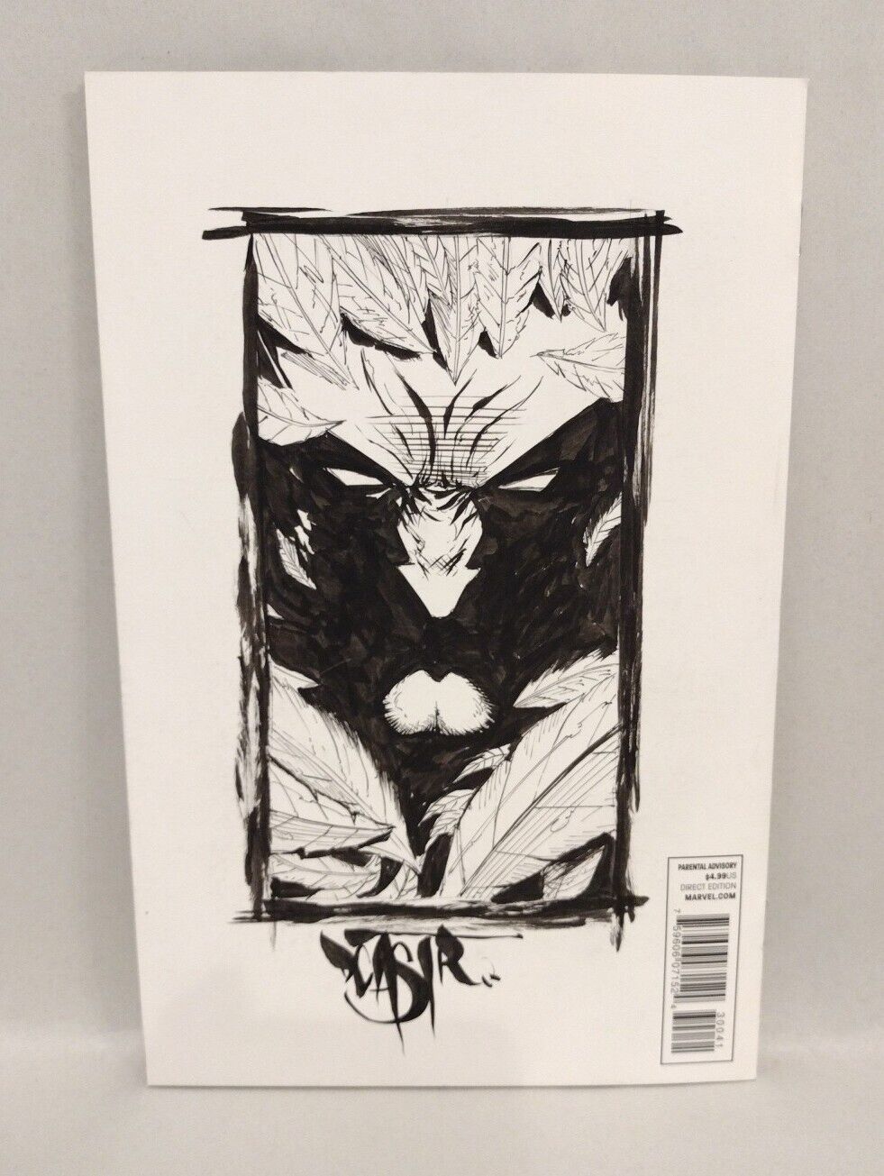 Wolverine 300 (2012) Marvel Blank Sketch Variant Comic w Original Dave Castr Art