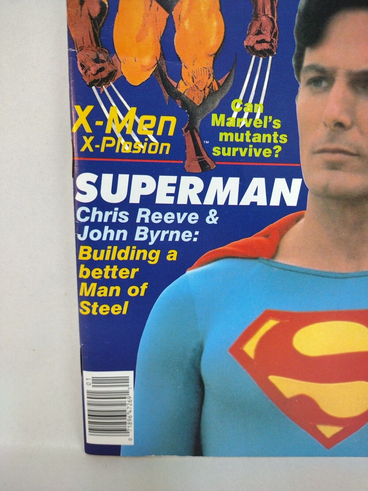 Comics Scene Special #1 (1987) Starlog Magazine Christopher Reeves Cover VG