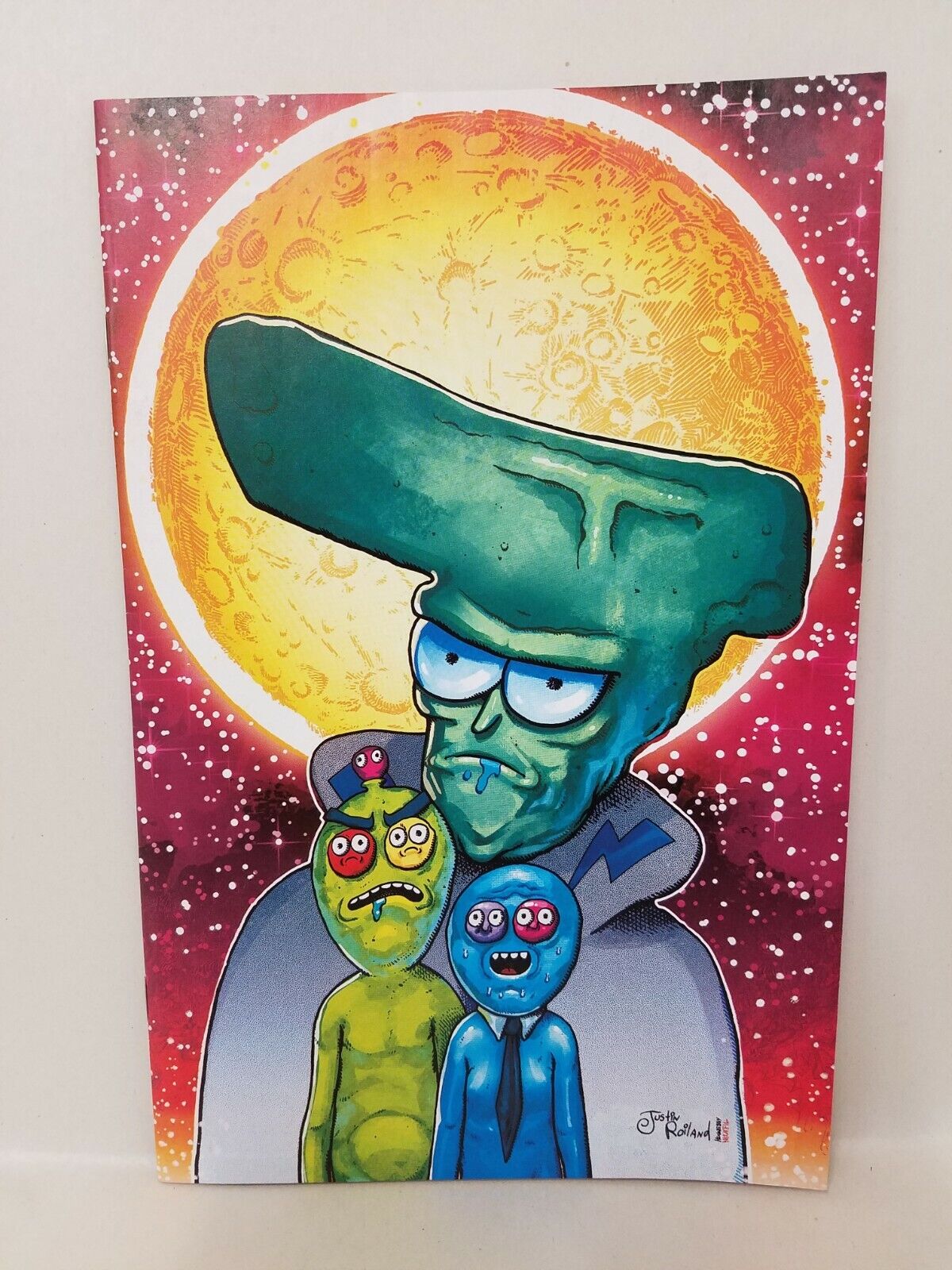 TROVER SAVES THE UNIVERSE #1 Roiland Virgin Exclusive LTD to 500 Rick & Morty NM