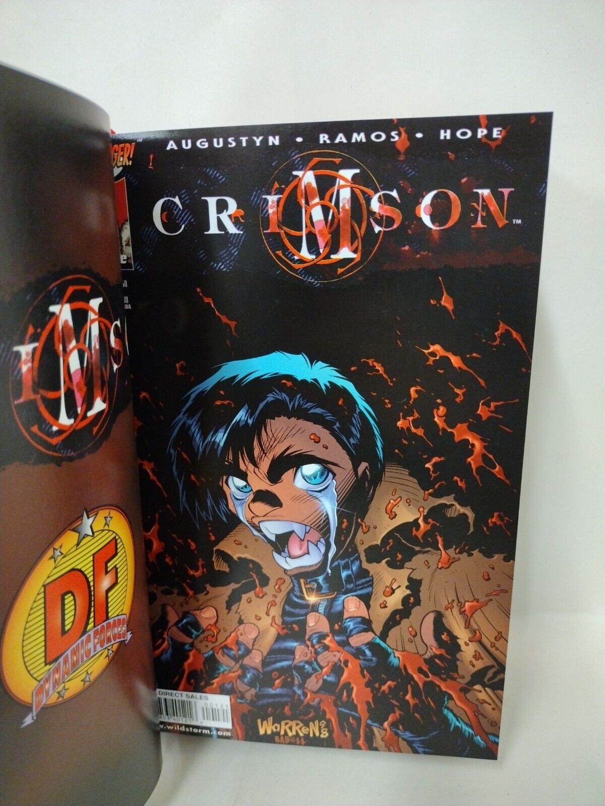 CRIMSON "Ominibus" 1998-2001 ARG Custom Bound Image Comic Omnibus HC W Card New