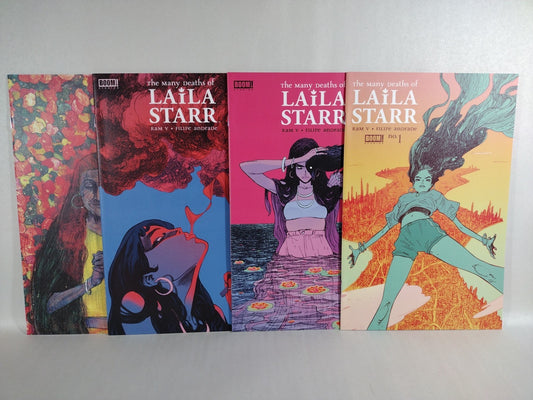 Many Deaths Of Laila Starr (2021) BOOM Comic Lot Set #1 2 3 5 NM Filipe Andrade