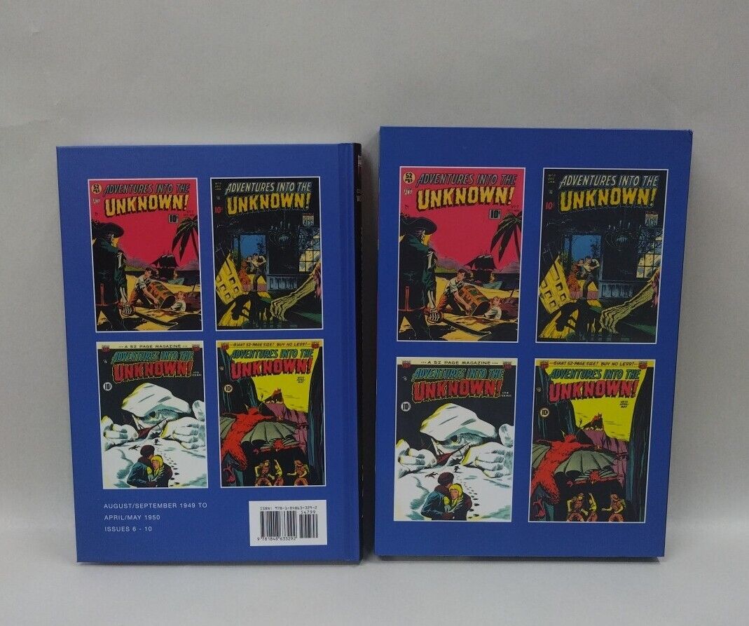 Adventures into the Unknown Vol 2  Hard Cover slipcase ACG Collected Works (NEW)