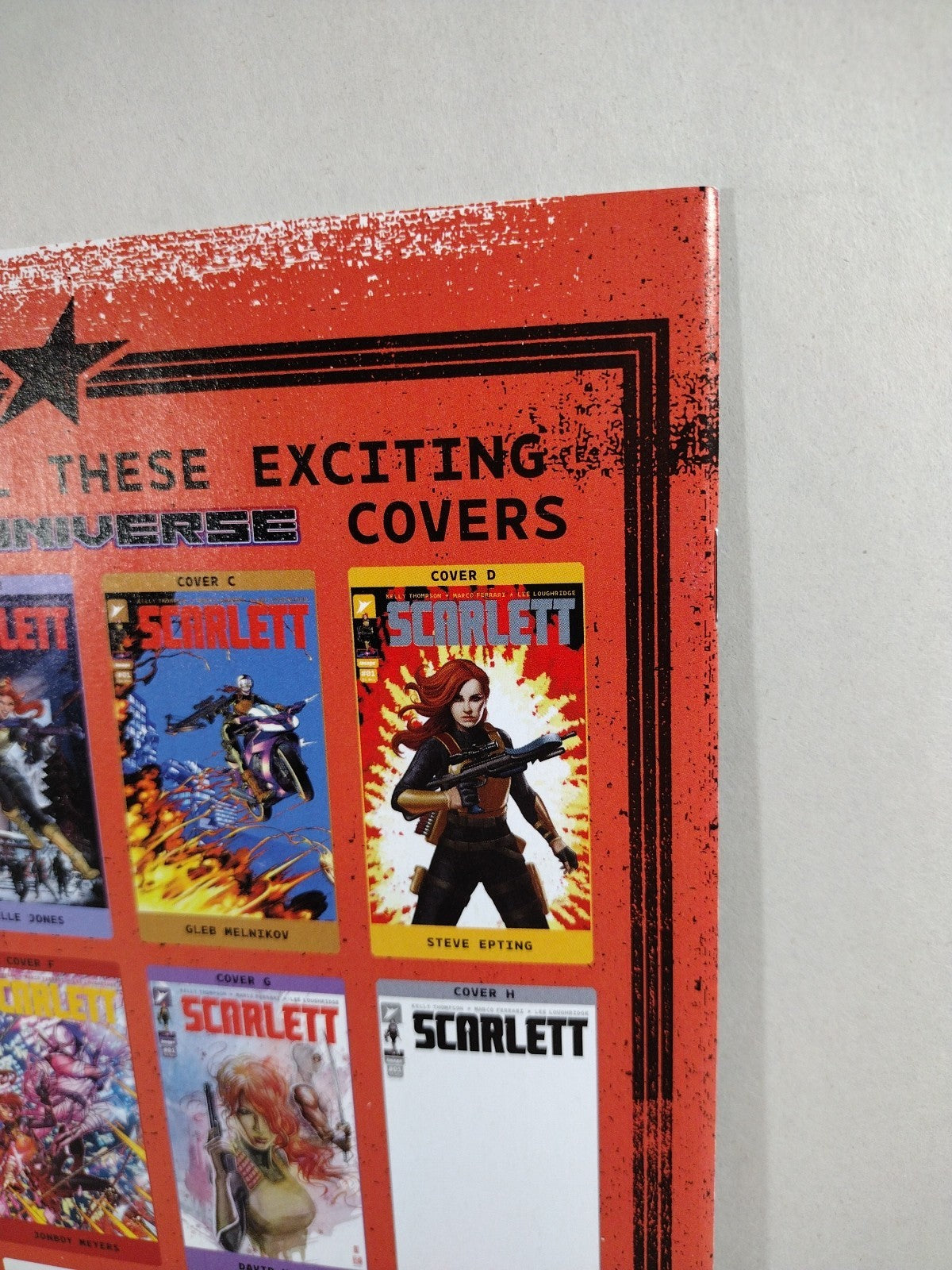 SCARLETT #1 (2024) Image Comic 1:50 Leonardo Romero Variant GI JOE NM