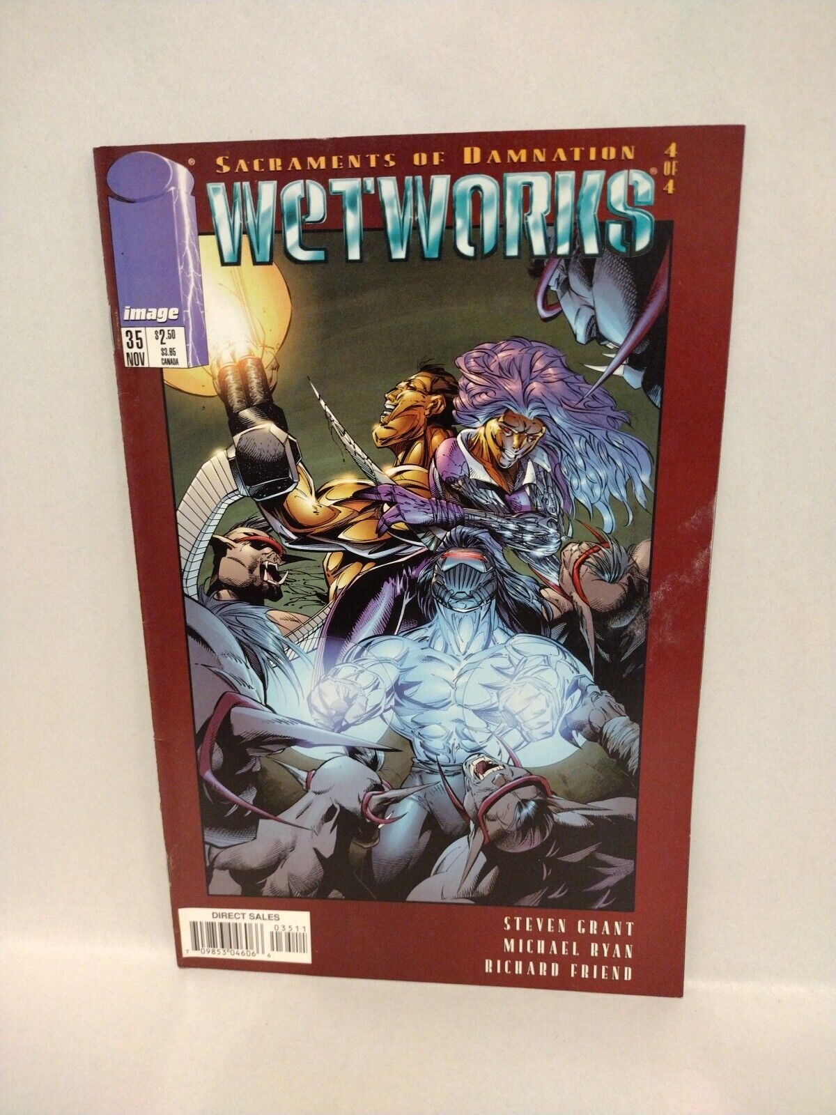 Wetworks (1997) Image Comic Lot Set #31 32 33 34 35 36 Sacraments Of Damnation