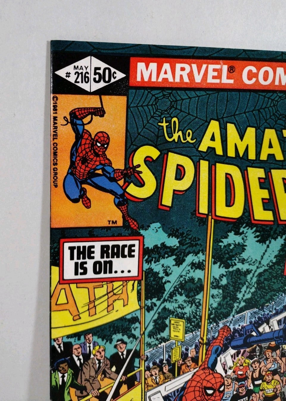Amazing Spider-Man #216 (1981) Marvel Comic 2nd Madame Web VF
