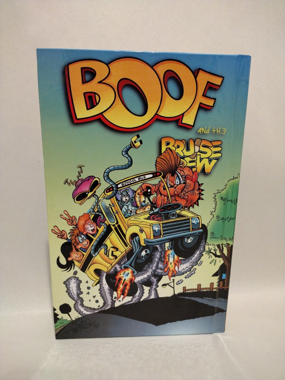 Boof & The Bruise Crew 1994 Complete Collection Custom Bound Image Comic HC ARG