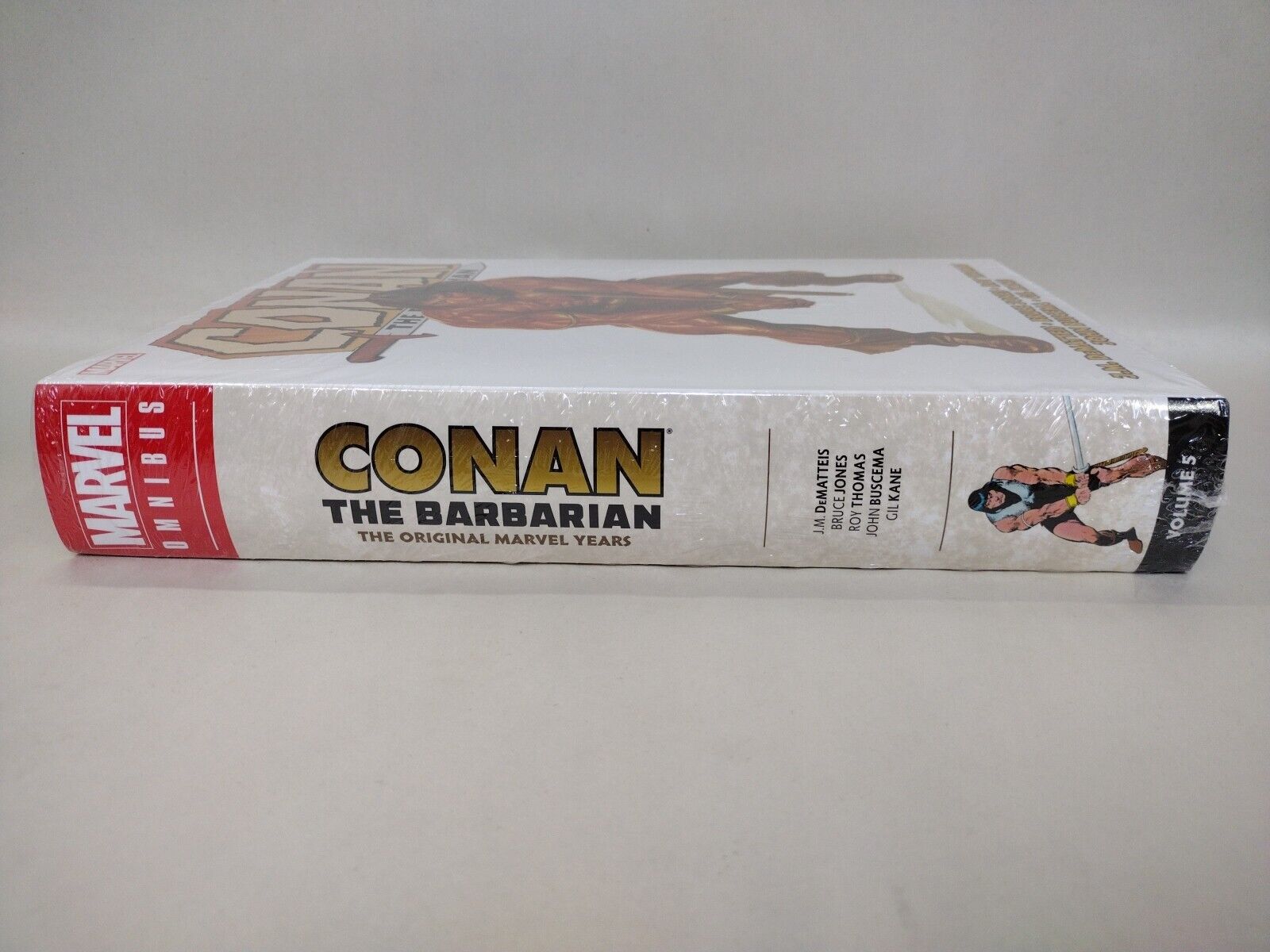 Conan the Barbarian The Original Marvel Years Vol 5 Omnibus Jusko HC NEW Sealed