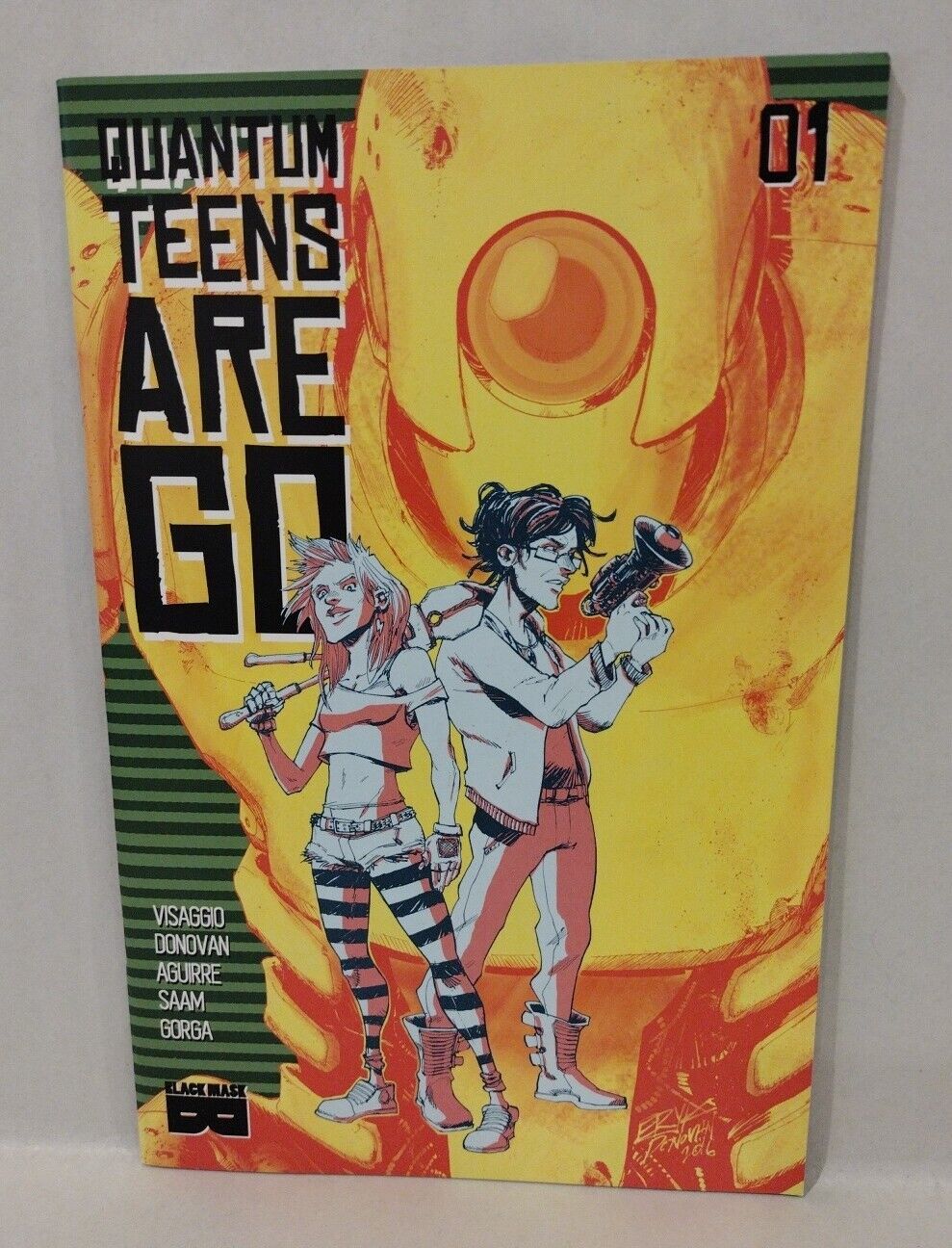 Quantum Teens Are Go (2017) Black Mask Comic Lot Set #1 2 3 4 Visaggio