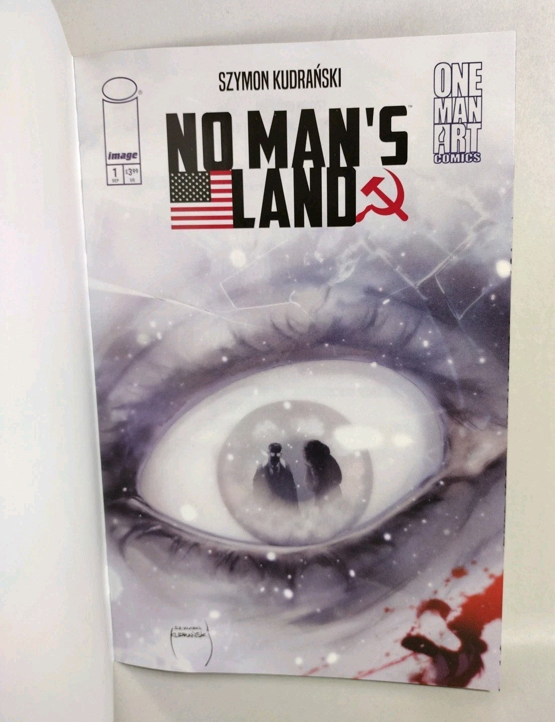 No Man's Land #1 (2025) Image Sketch Cover Comic W Original Dave Castr Art