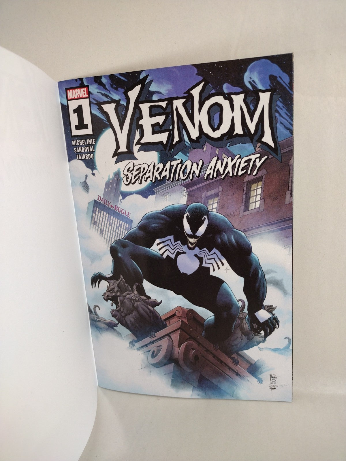 Venom Separation Anxiety #1 (2024) Marvel Blank Sketch Cover Variant New NM