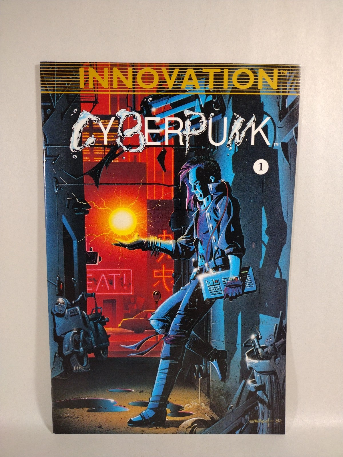 Cyberpunk (1990) Innovation Comic Set #1 2 Bk II 1-2 Seraphim Files 1-2 VF NM