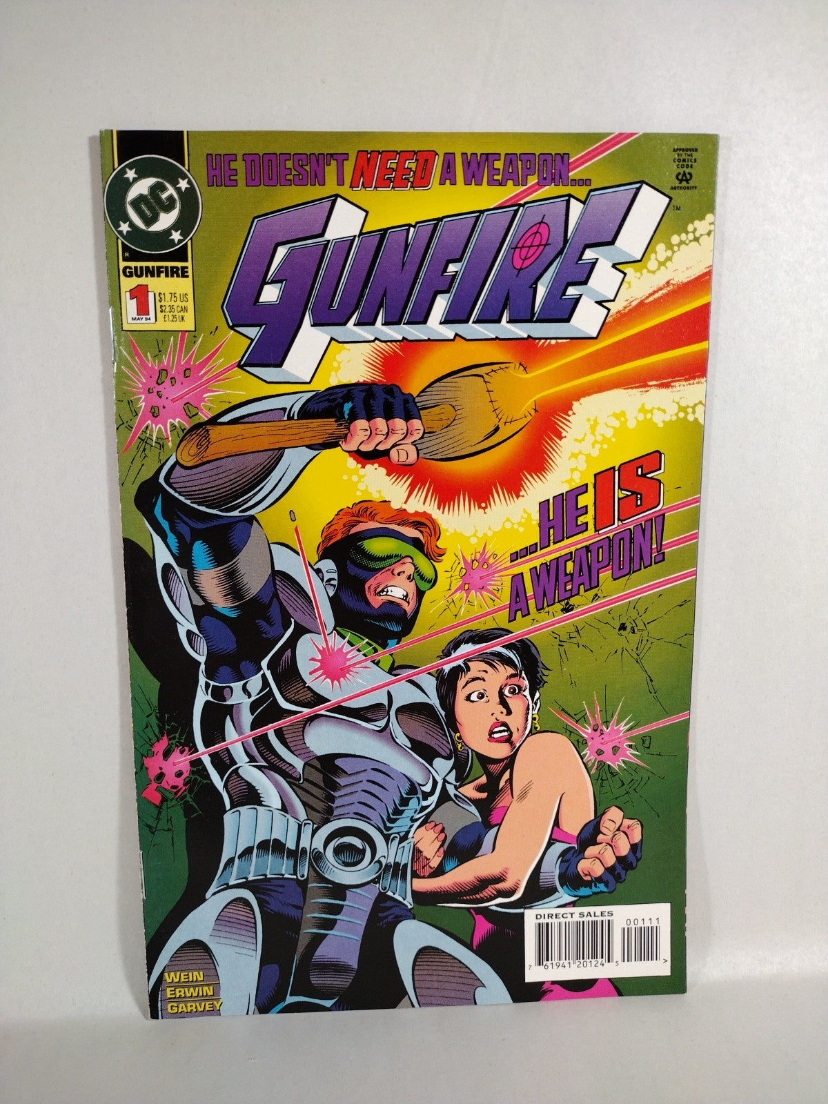 Gunfire (1994) DC Comic Lot #1 2 3 4 5 0 Len Wein VF-NM