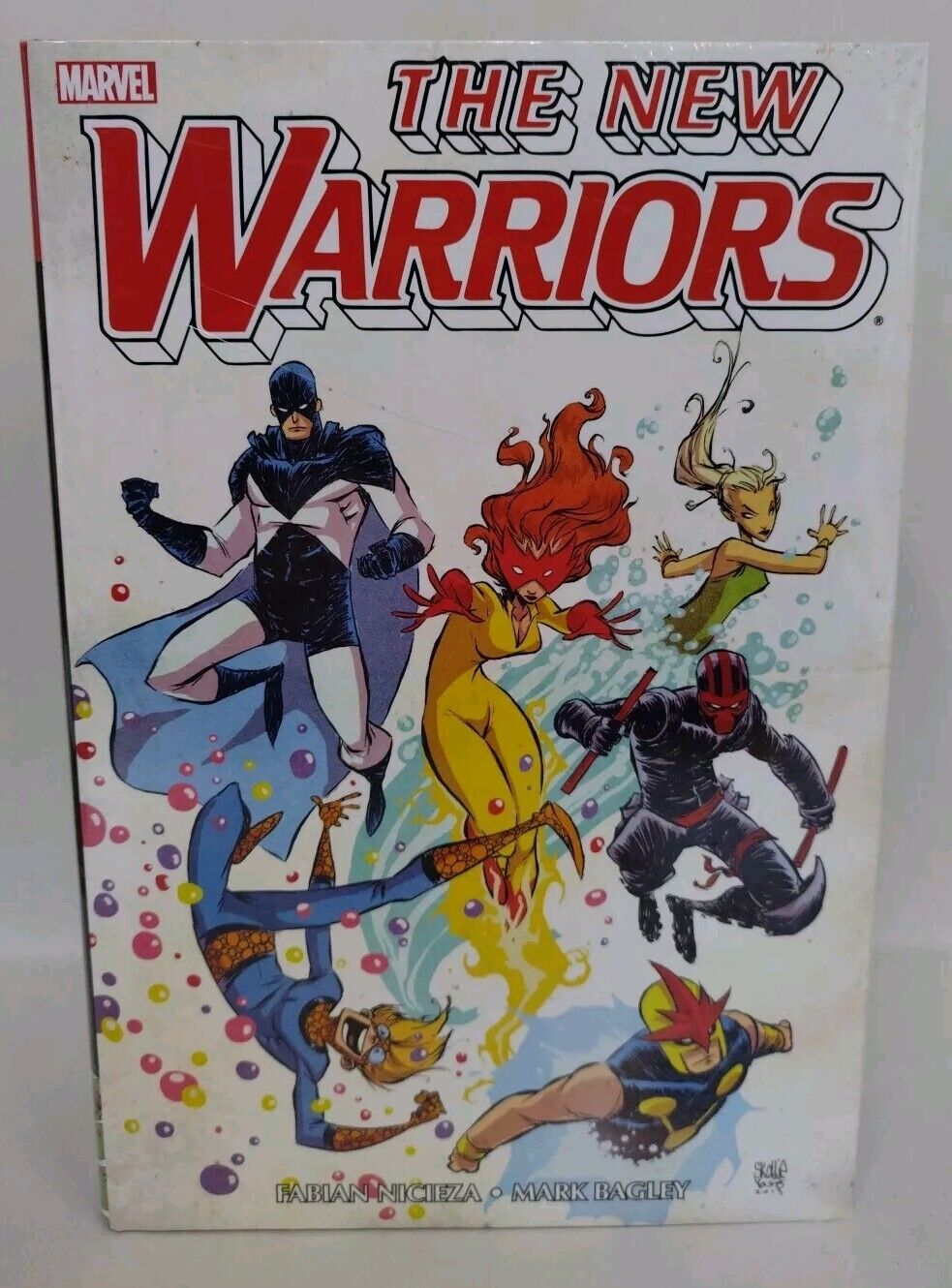 New Warriors Classic Omnibus Vol 1 Fabian Nicieza Mark Bagley Marvel HC New Seal