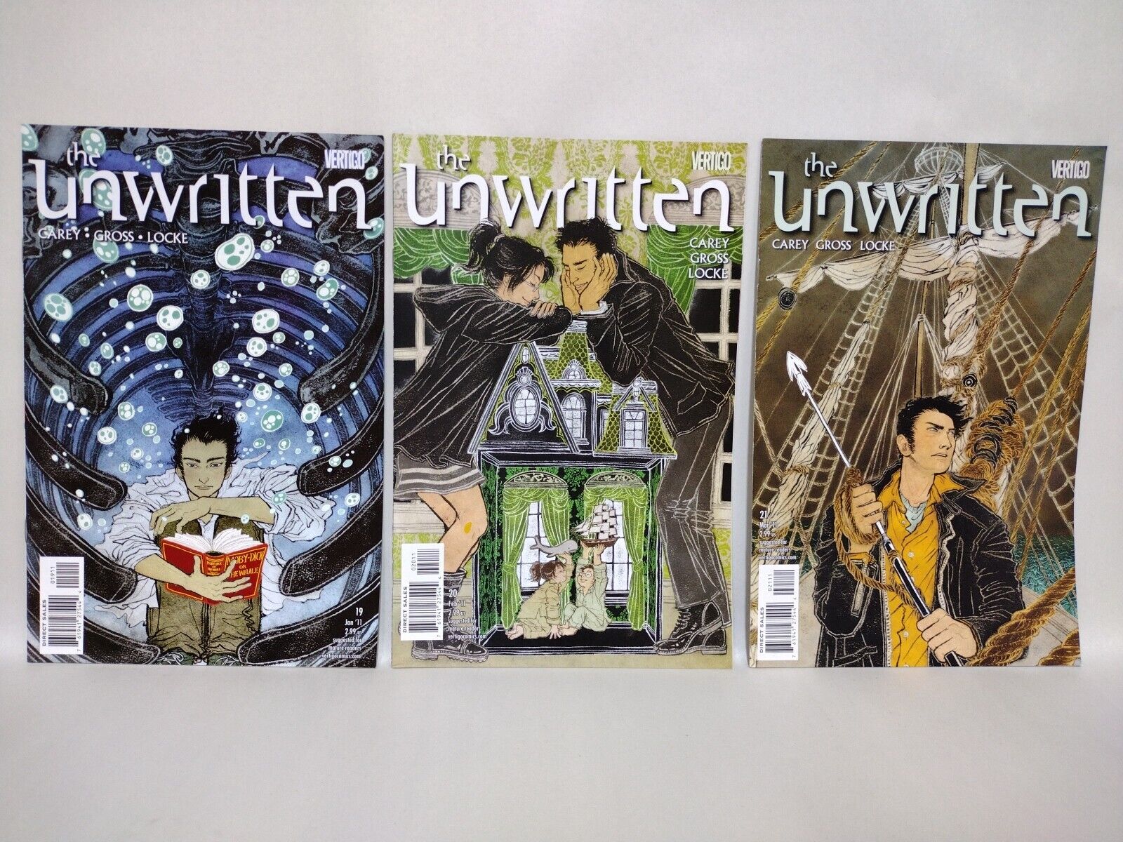 The Unwritten (2009) Vertigo Comic Lot Set #1-41 + 33.5 34.5 35.5 Mike Carey 