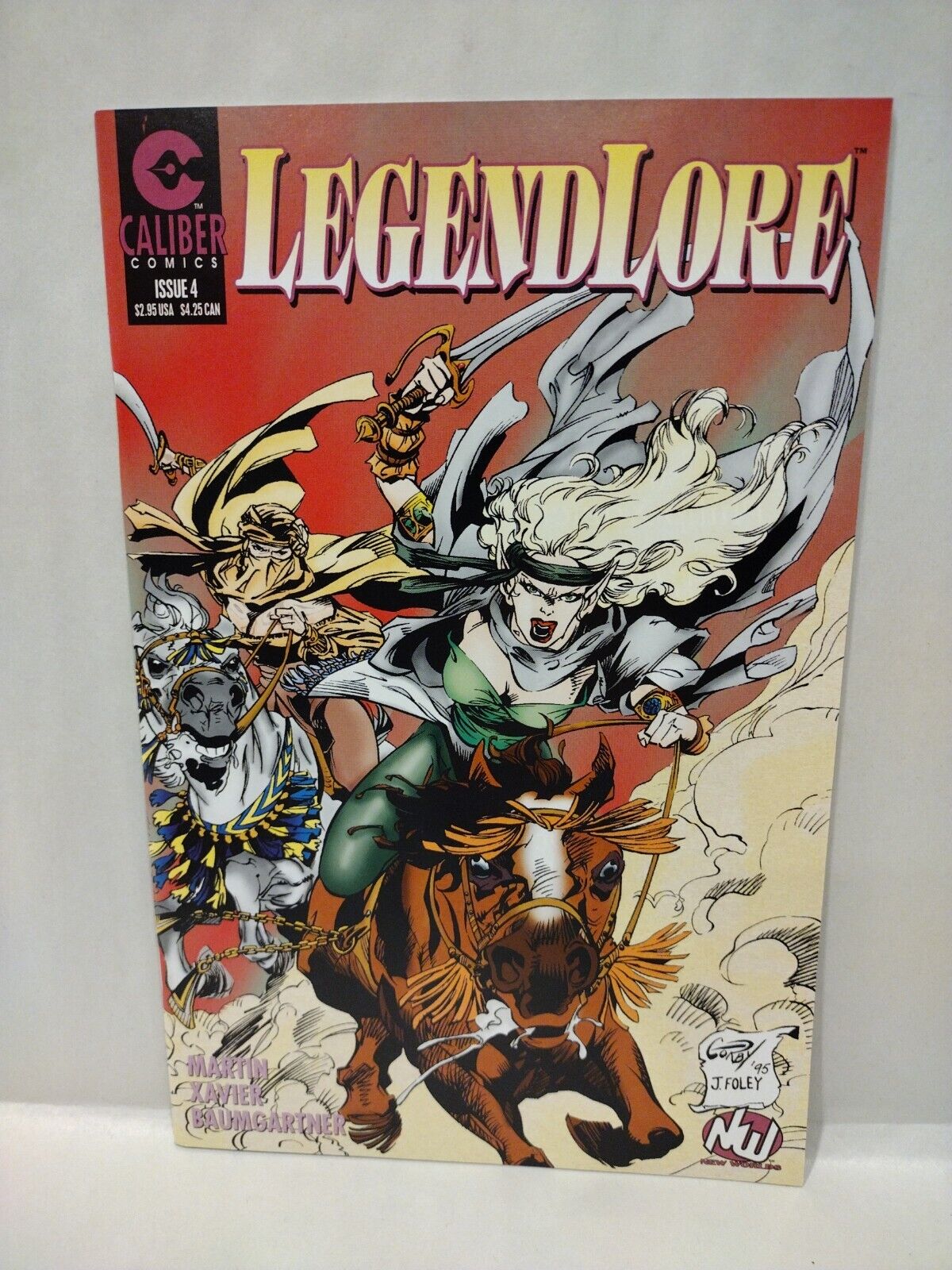 Legendlore #1 3 4 5 (1996) Comico Comic Lot Set Joe Martin Phillip Xavier