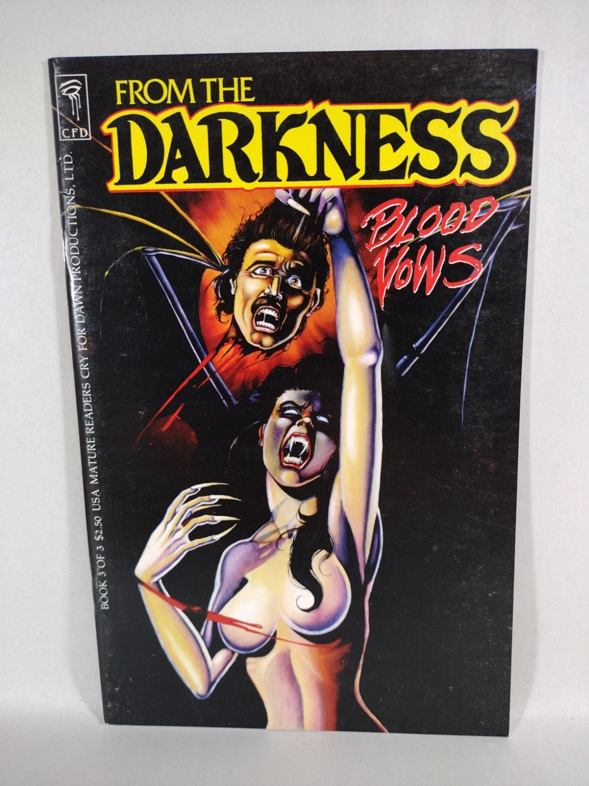 From the Darkness Book II Blood Vows (1992) 1 2 3 Complete Series CFD Jim Balent