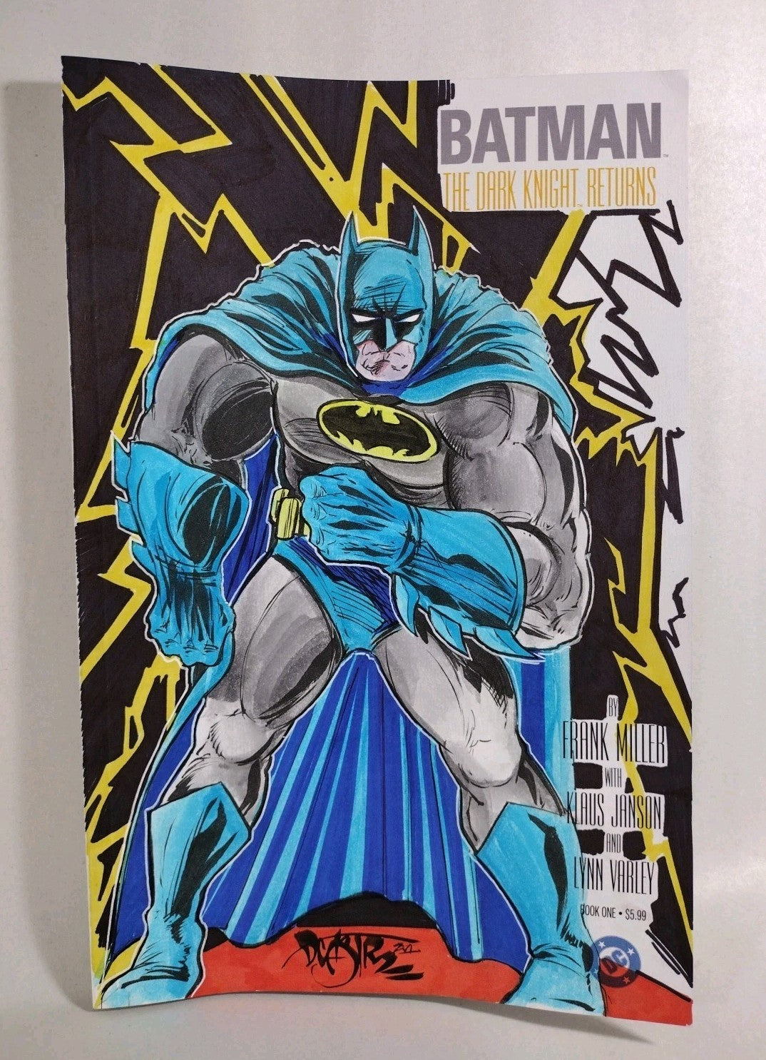 Batman The Dark Knight Returns 1 (2026) DC Comic Sketch Cover W Original DCastr