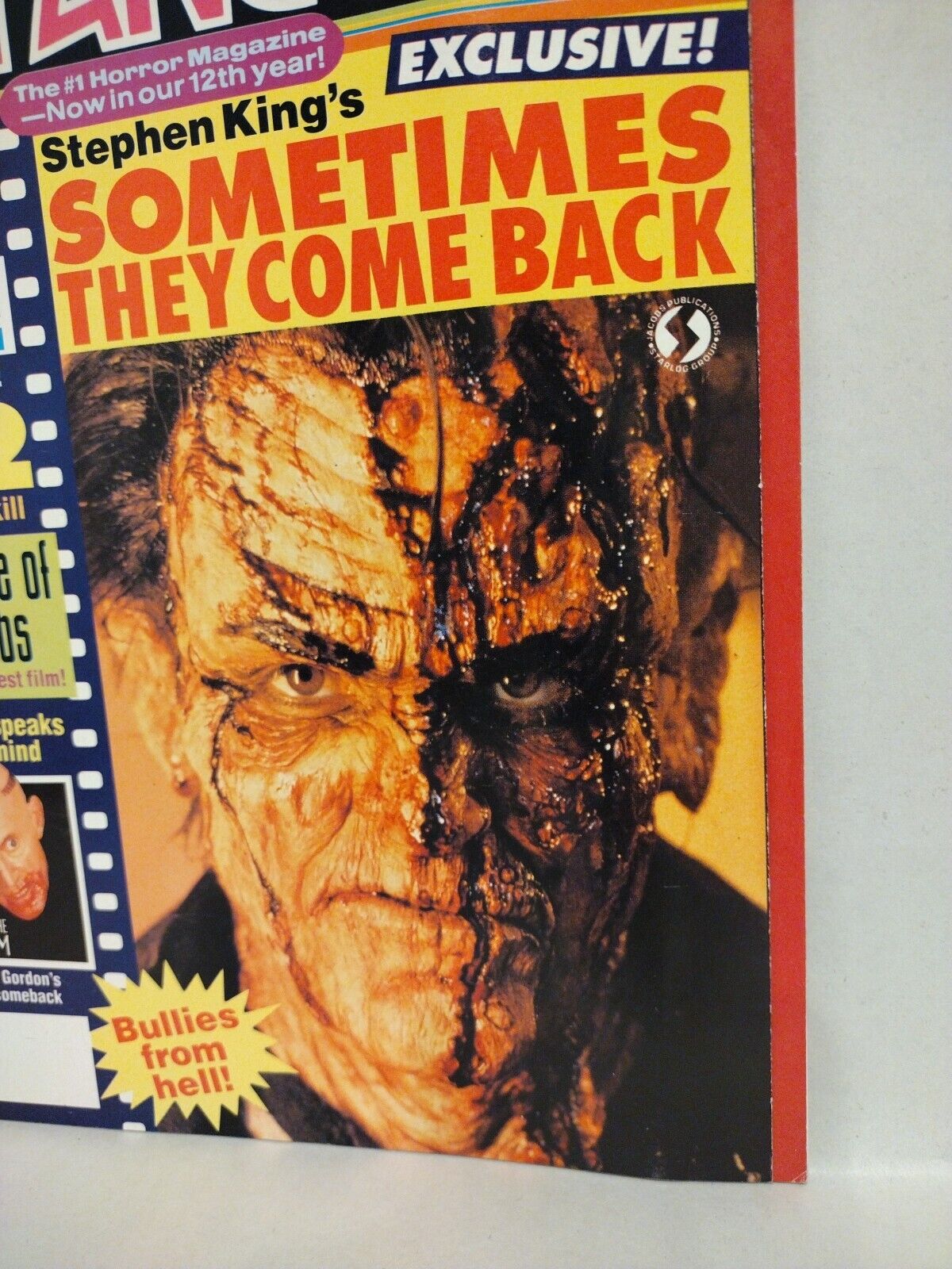 FANGORIA Magazine #101 (1991) Stephen King Sometimes They Come Back FX2 Scanners