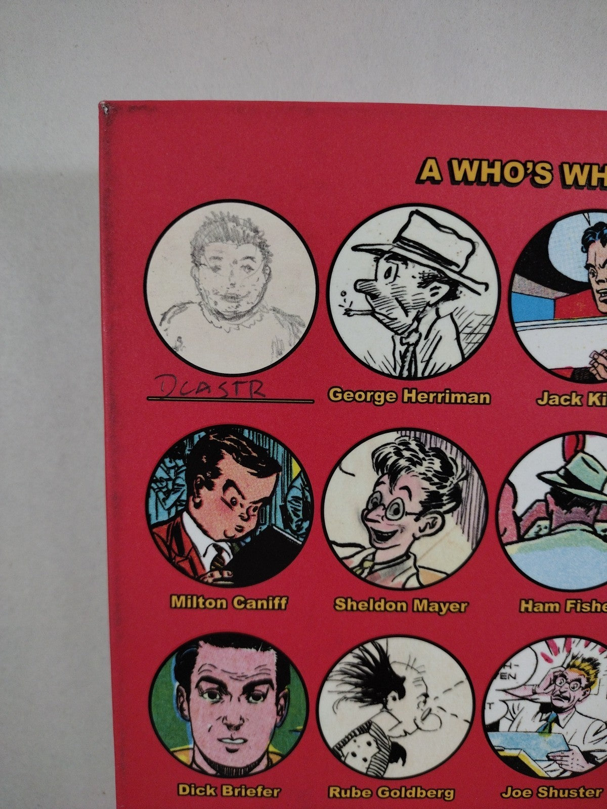 Comics About Cartoonists 2012 IDW HC Sketch Cover Variant W Original DCastr Art