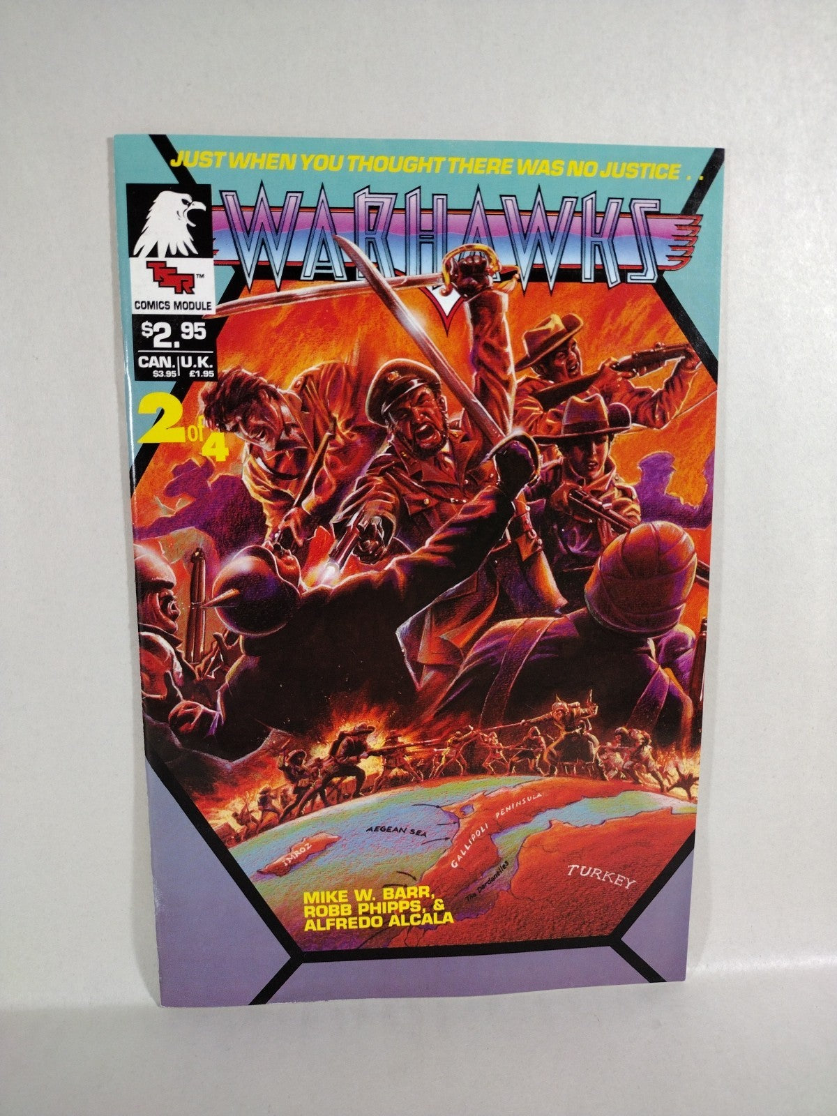 WARHAWKS (1990) Complete TSR Comic Module Series #1 2 3 4 VF-NM