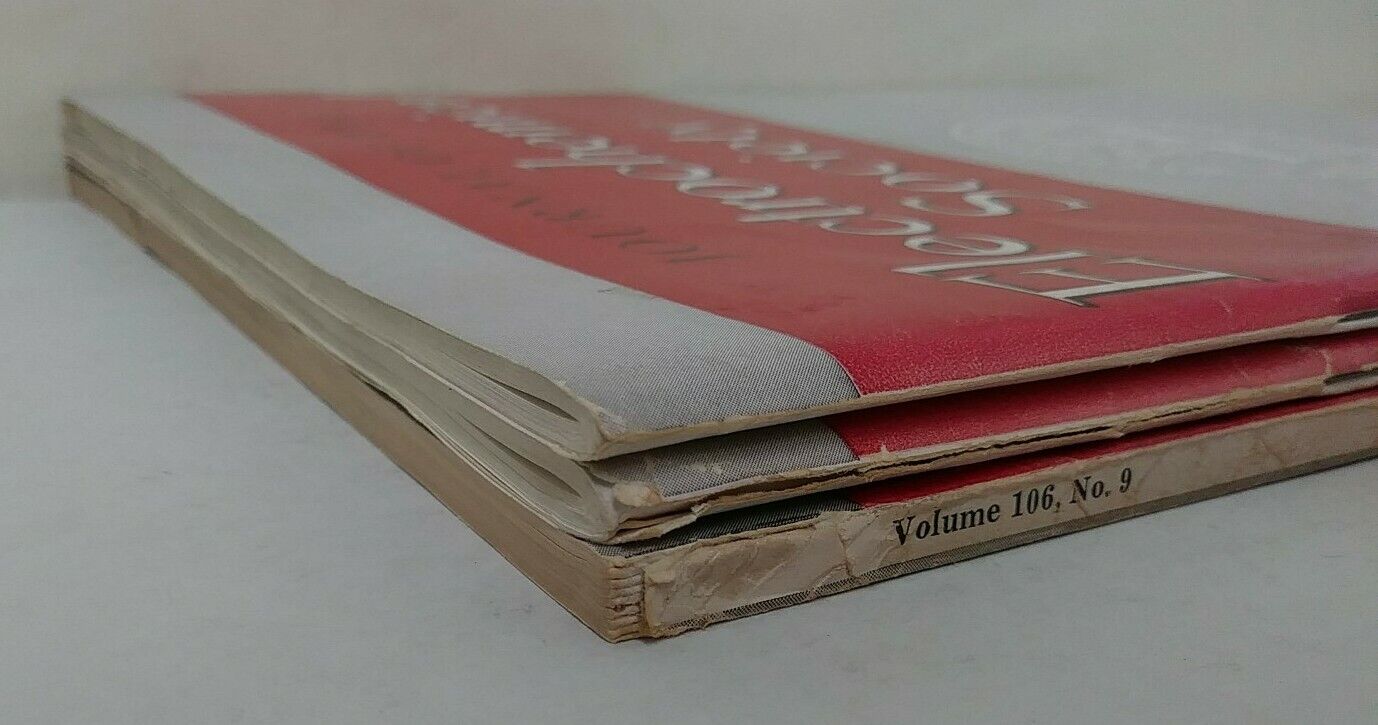 Electrochemical Society (1955) Journal Magazine Lot + Conference Program w Memo