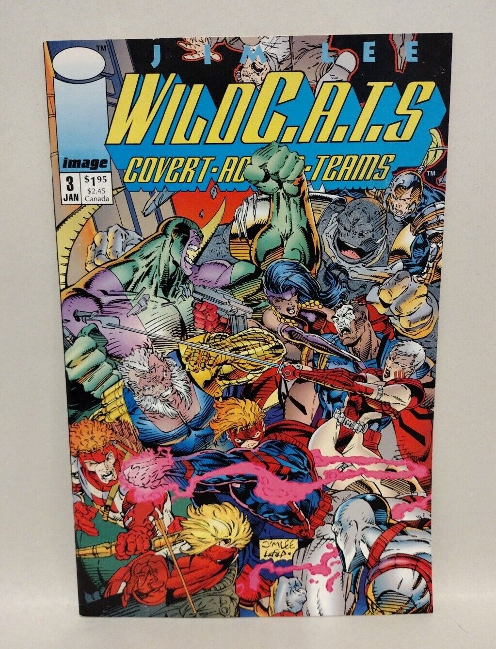 Wildcats (1992) Image Comic Lot Set #1 2 3 4 5 6 Jim Lee Killer Instinct VF-NM