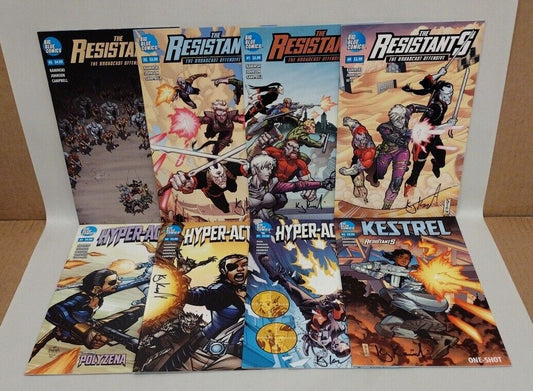 Resistants (2016) #0-3 Hyper-Action 1-3 + One-Shot Big Blues Comic Lot Set