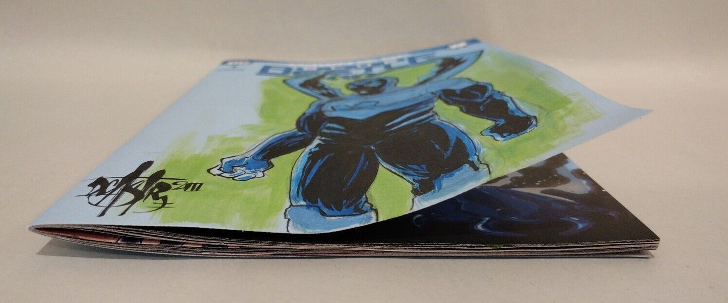 Blue Beetle #1 (2023) Sketch Variant DC Comic w Original DCastr Jaime Reyes Art