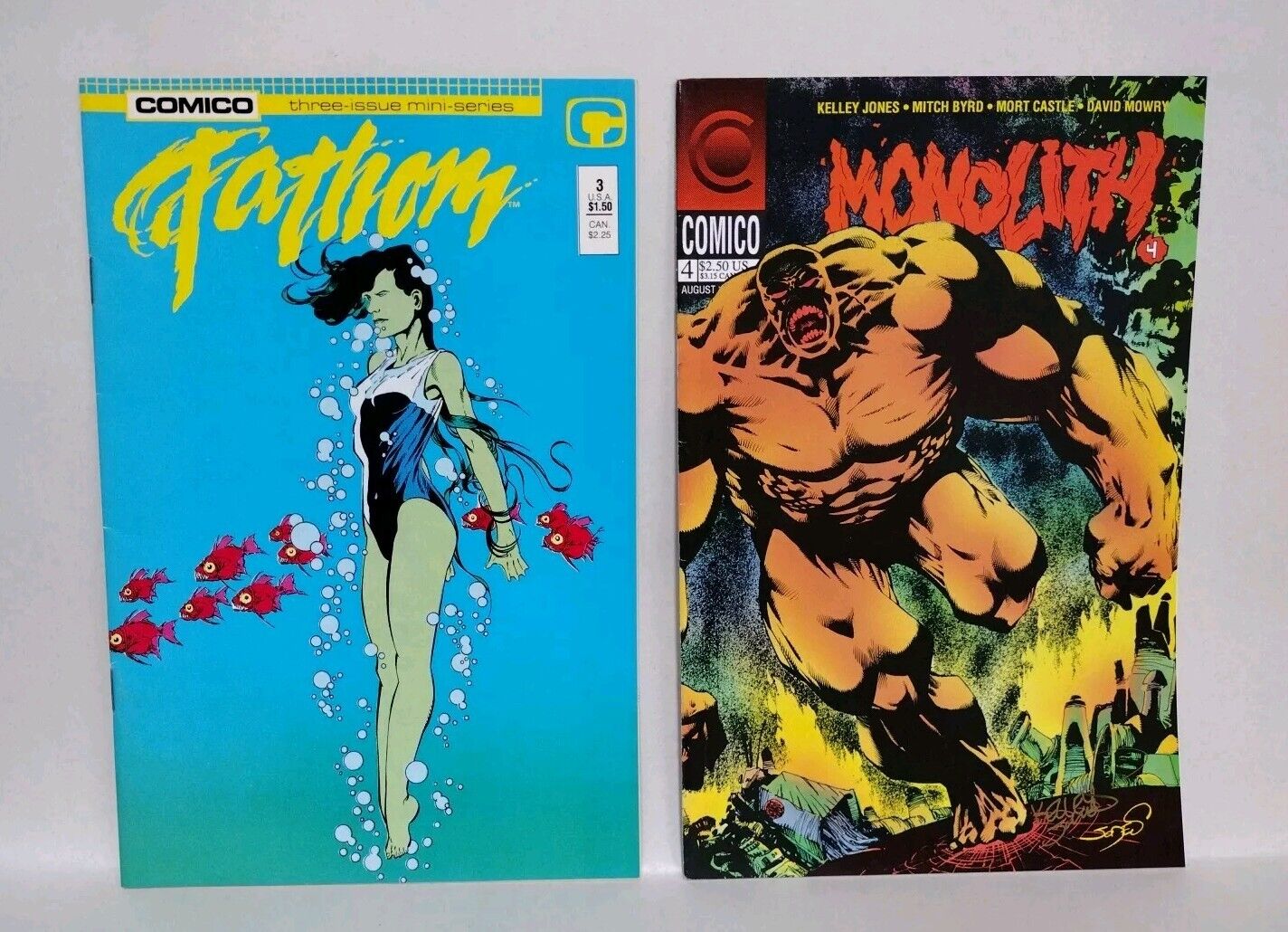 Elementals 1984 Comic Lot  3 5 7 8 10 11 14 15 26 Special Fathom 1-3 Monolith 4