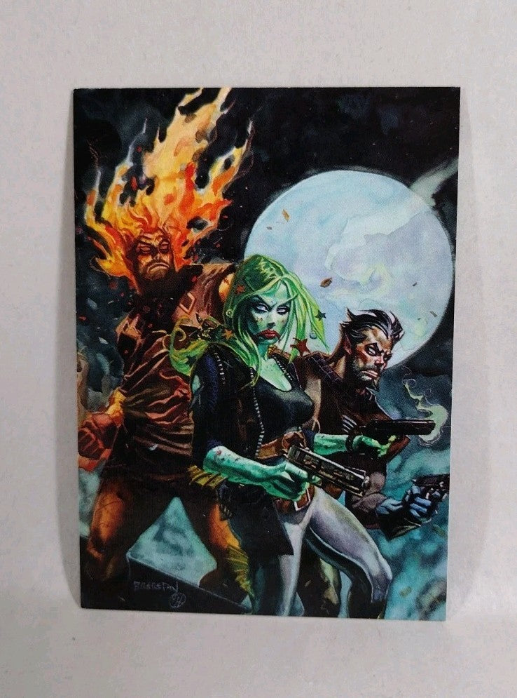 Comic Greats 1998 Trading Card Complete Base Set 72 Darkness Nocturnals Ash