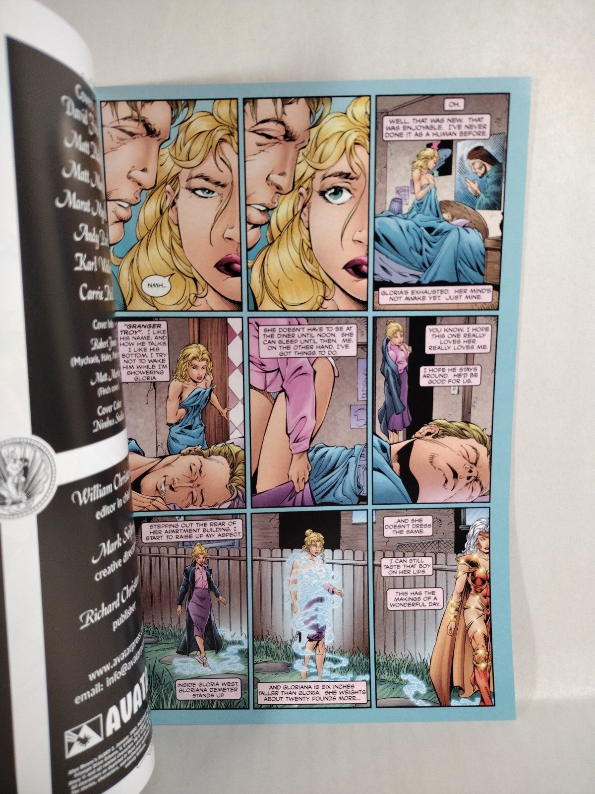 Alan Moore's Glory (2001) Avatar Press Comic Lot #0 1 2 Preview Brandon Peterson
