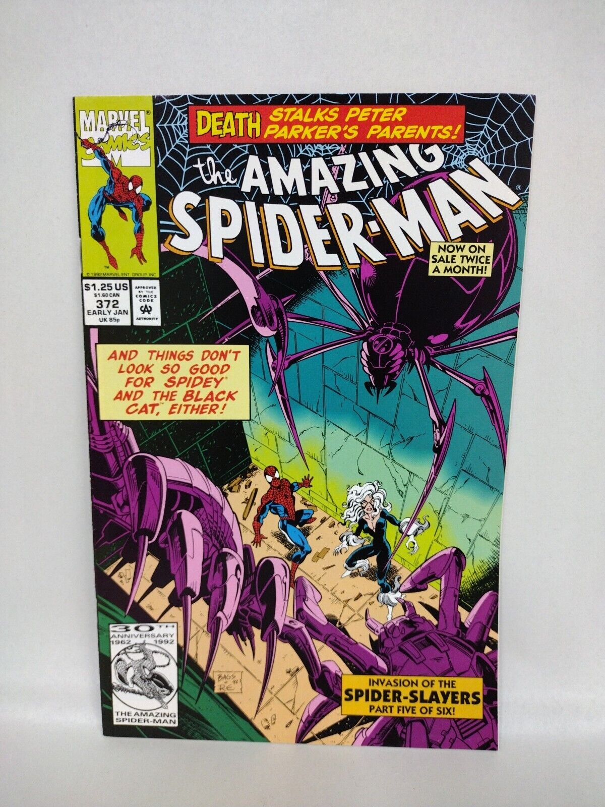 Amazing Spider-Man (1992) Marvel Comic Run Lot Set #366-372