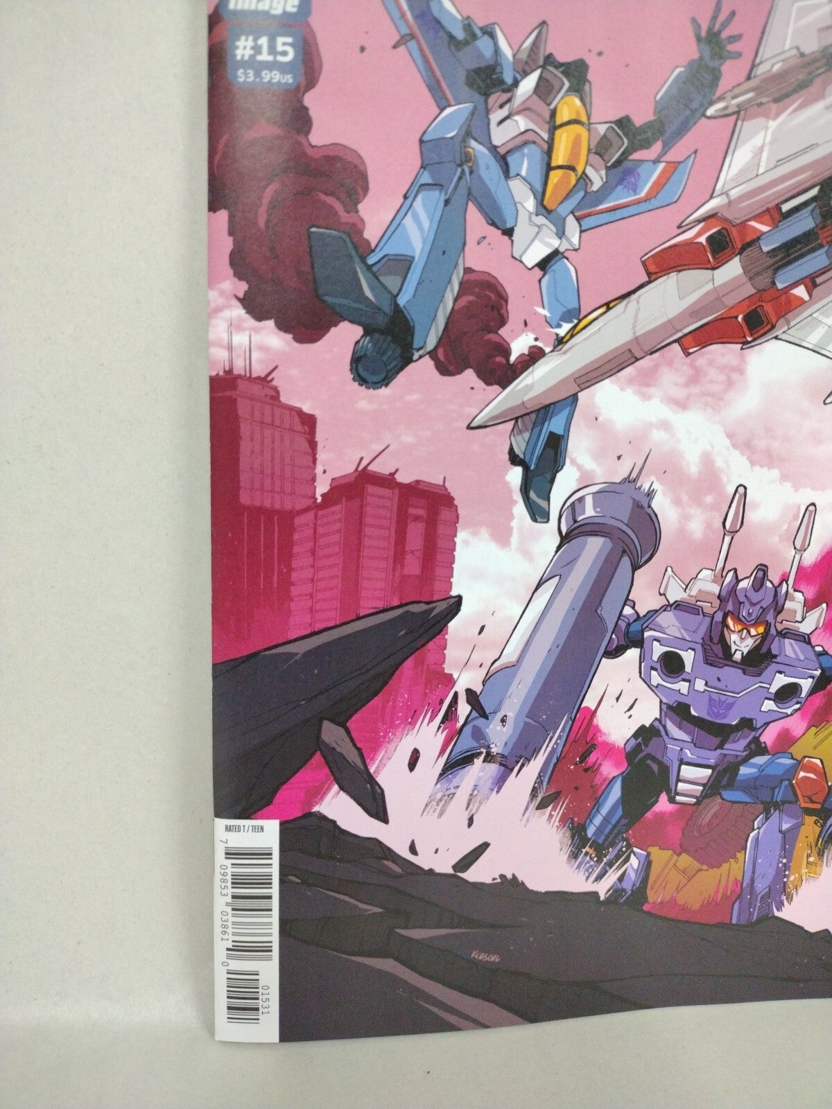 Transformers 15 (2024) Image Skybound Variant Cover C 1:10 Karl Kerschl Comic NM