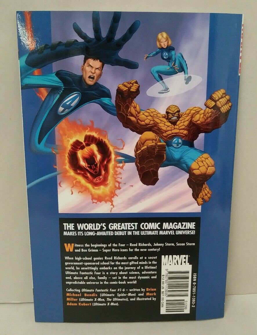 Ultimate Fantastic Four (2006) Vol 1 The FantasticTPB New Marvel SC