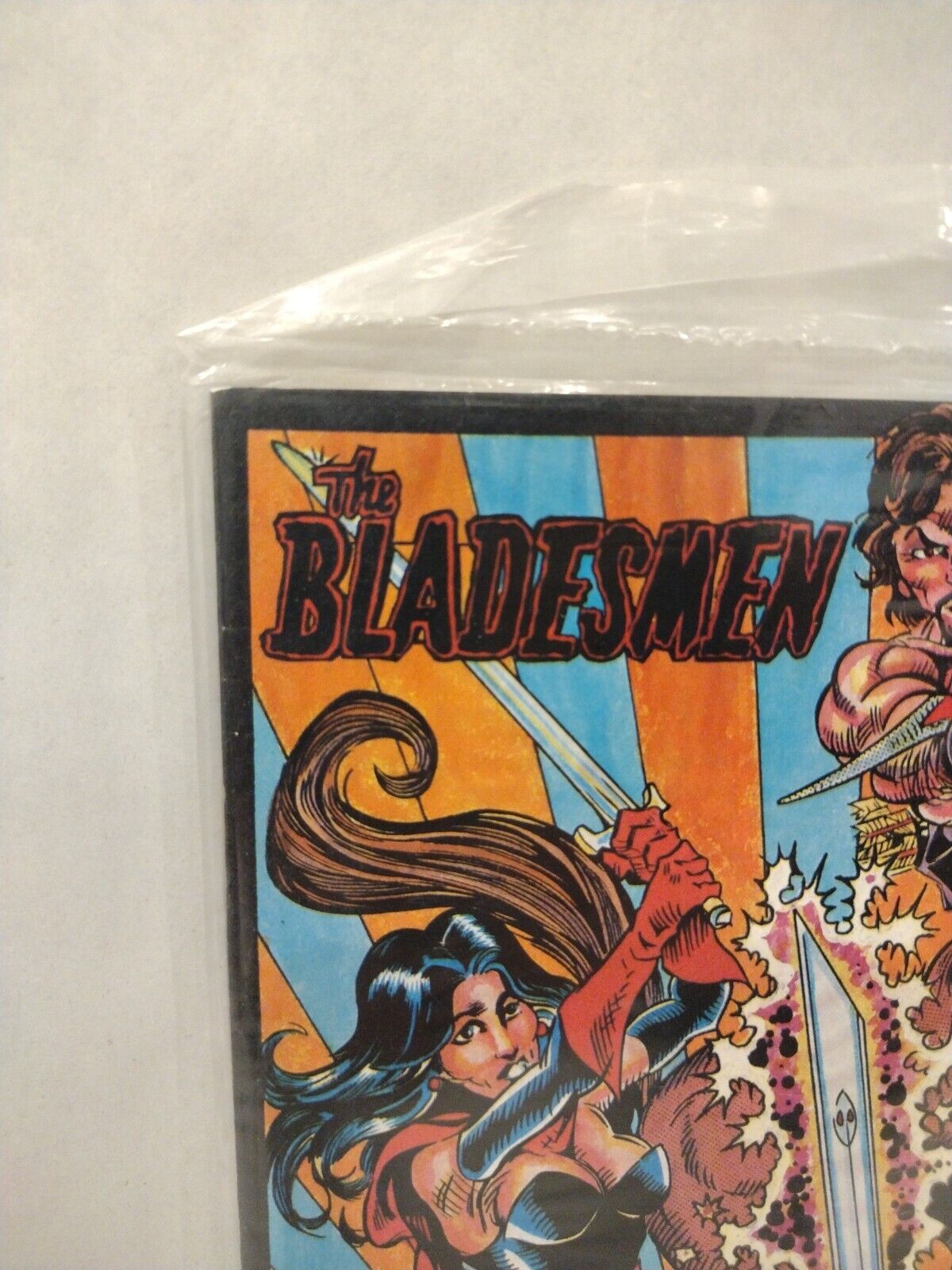 Bladesmen (1991) Blue Comet Comic Set #0 Bagged w Cards Tim Vigil Steven Hughes