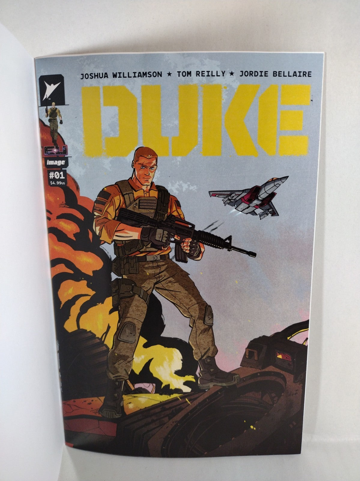 Duke #1 (2024) Image Skybound Blank Sketch Variant Comic New NM