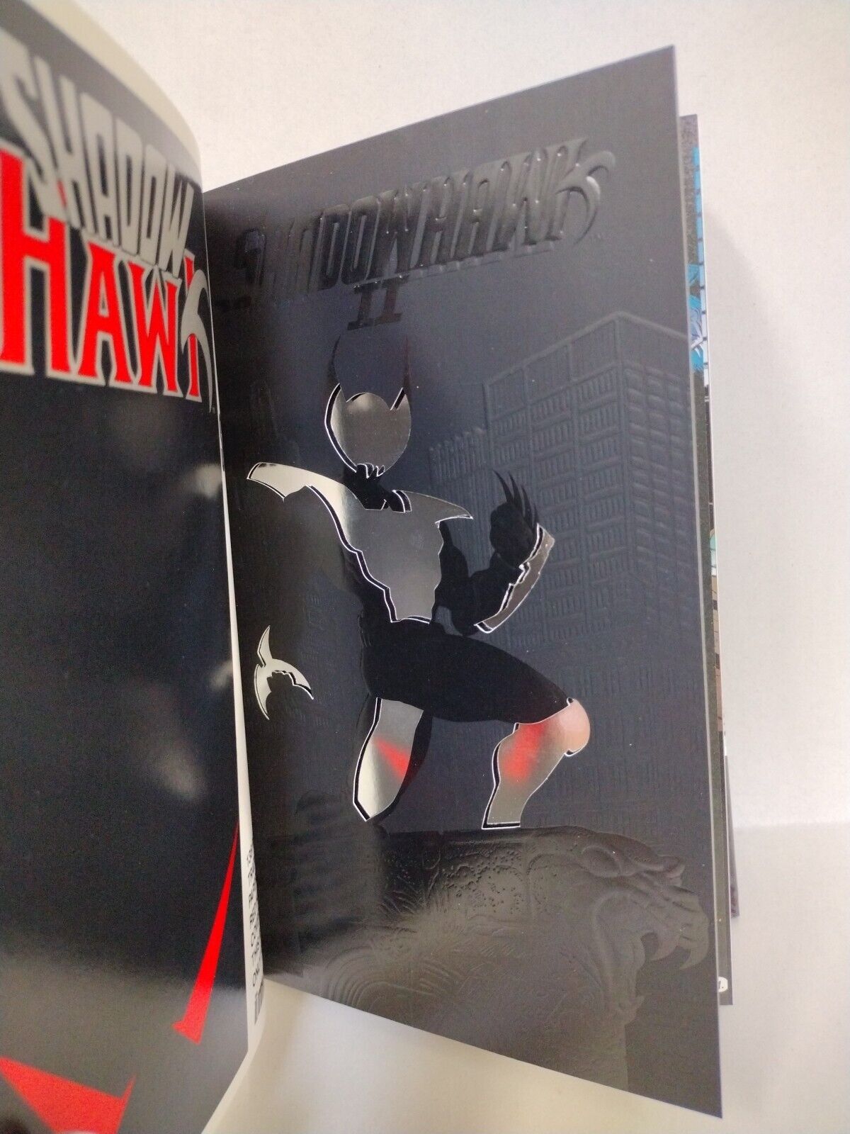 Shadowhawk Omnibus (1992-1995) Custom Bound Comics HC Paul Johnstone ARG #187