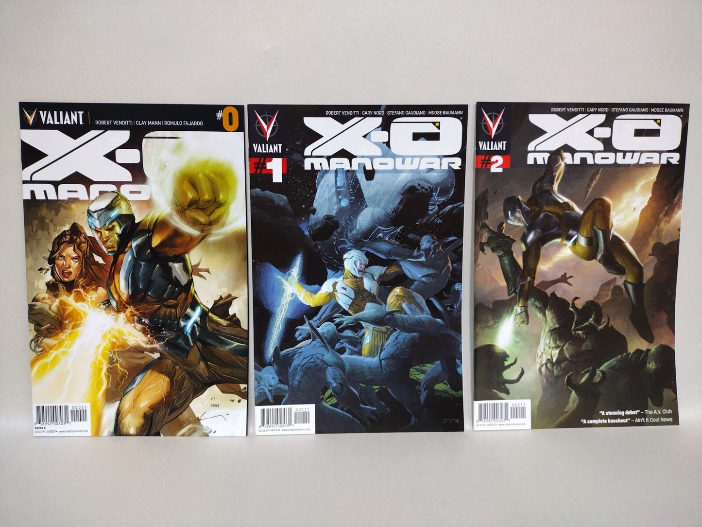 X-O Manowar (2012) Valiant Comic Lot Set #0 1-15 17-19 Robert Venditti