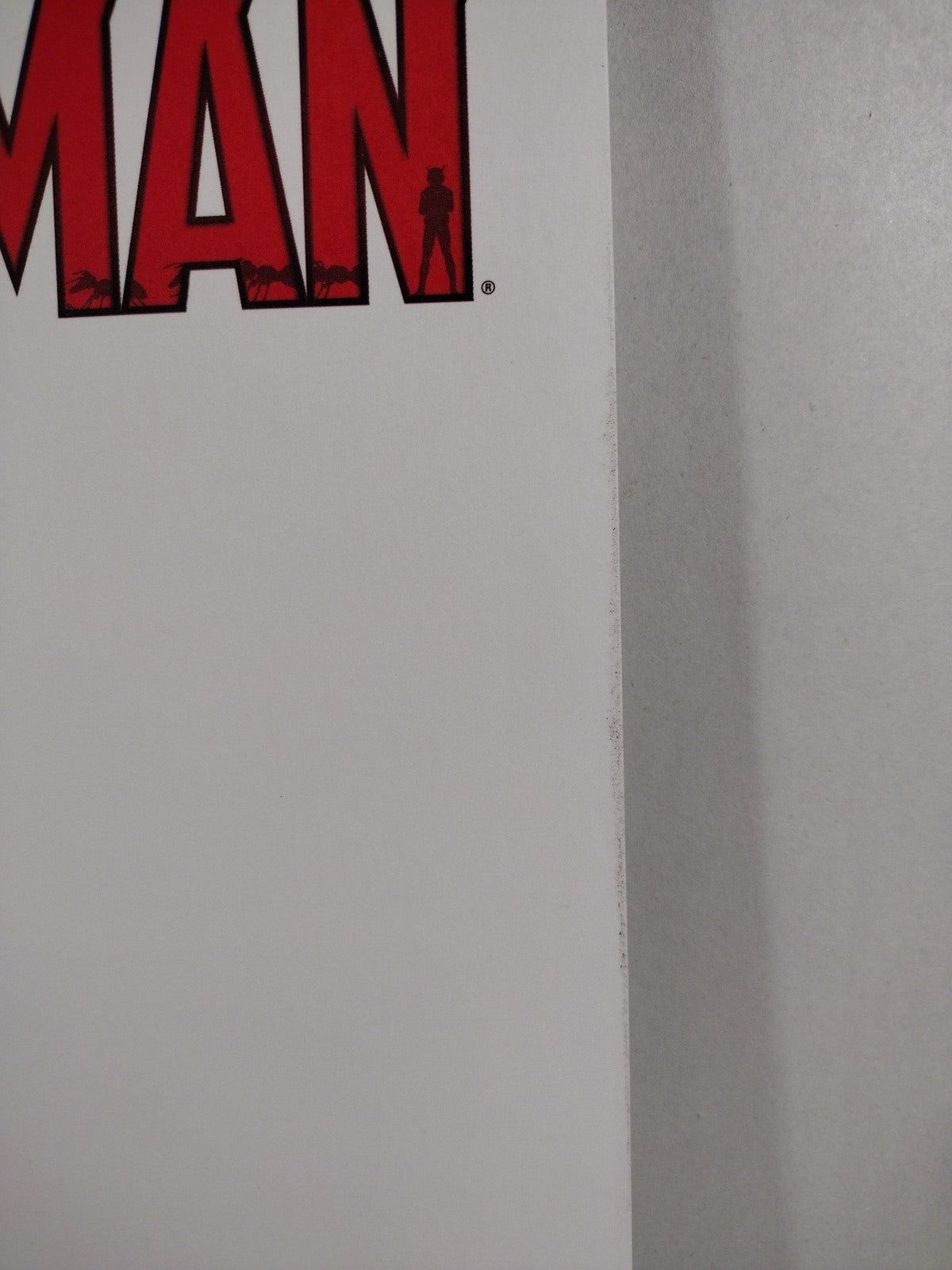 Astonishing Ant-Man #1 (2015) Marvel Blank Sketch Variant Cover Comic VF-NM