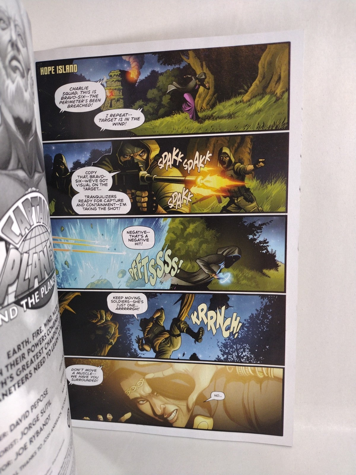 Captain Planet #1 (2025) Dynamite Comic Sketch Cover W Original Dave Castr Art