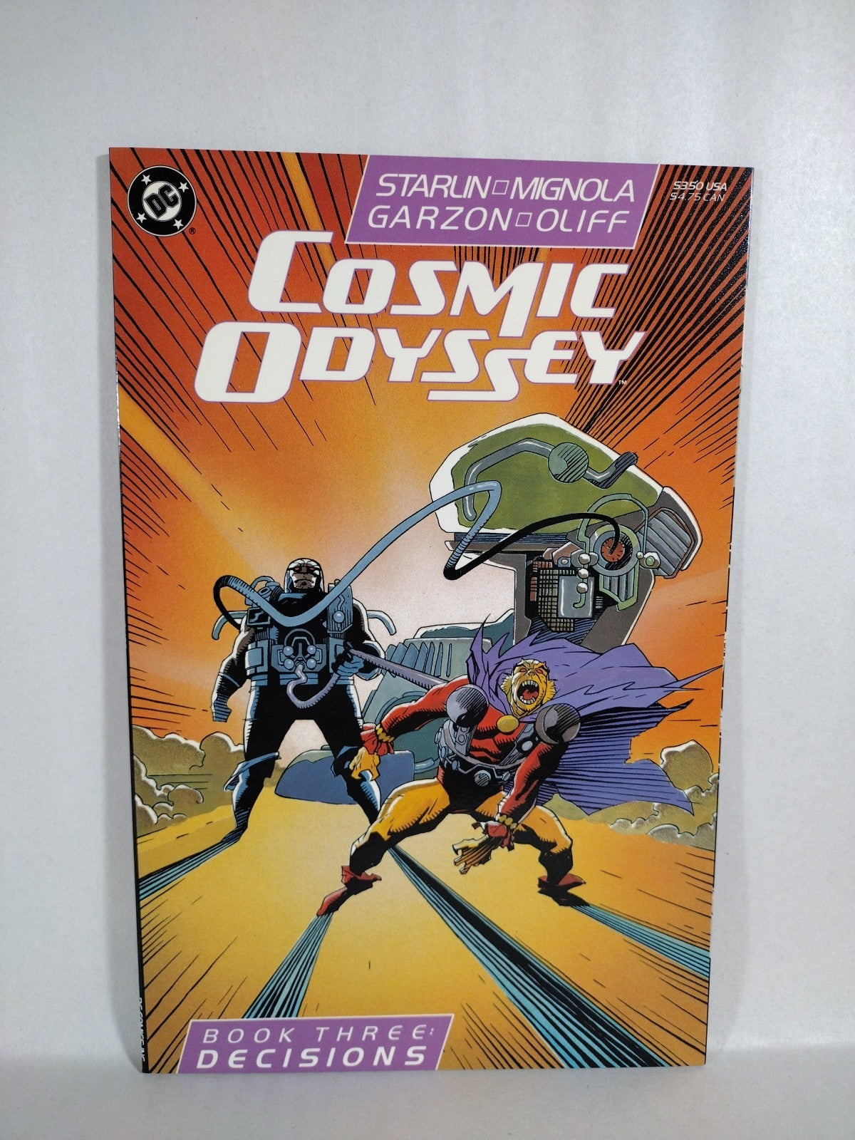 Cosmic Odyssey (1988) Complete DC Comics SC Set 1 2 3 4 Mike Mignola Jim Starlin