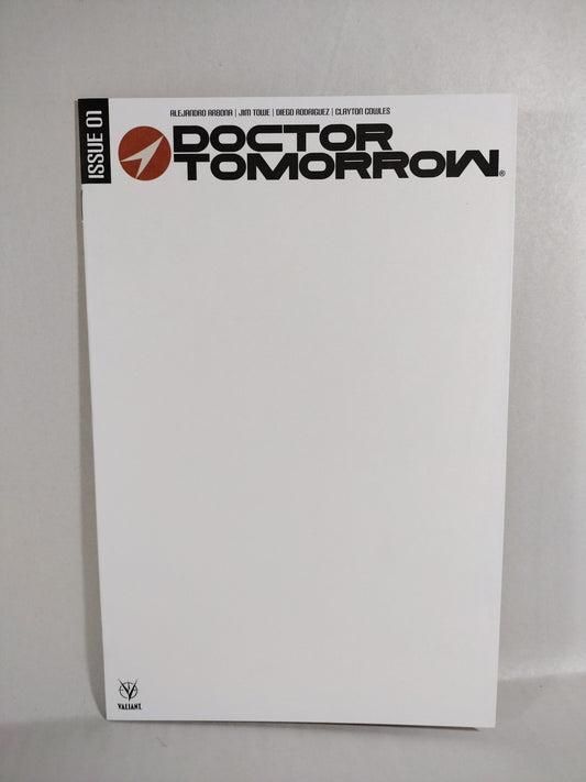 Doctor Tomorrow #1 (2020) Valiant Comic Blank Sketch Cover Variant New NM