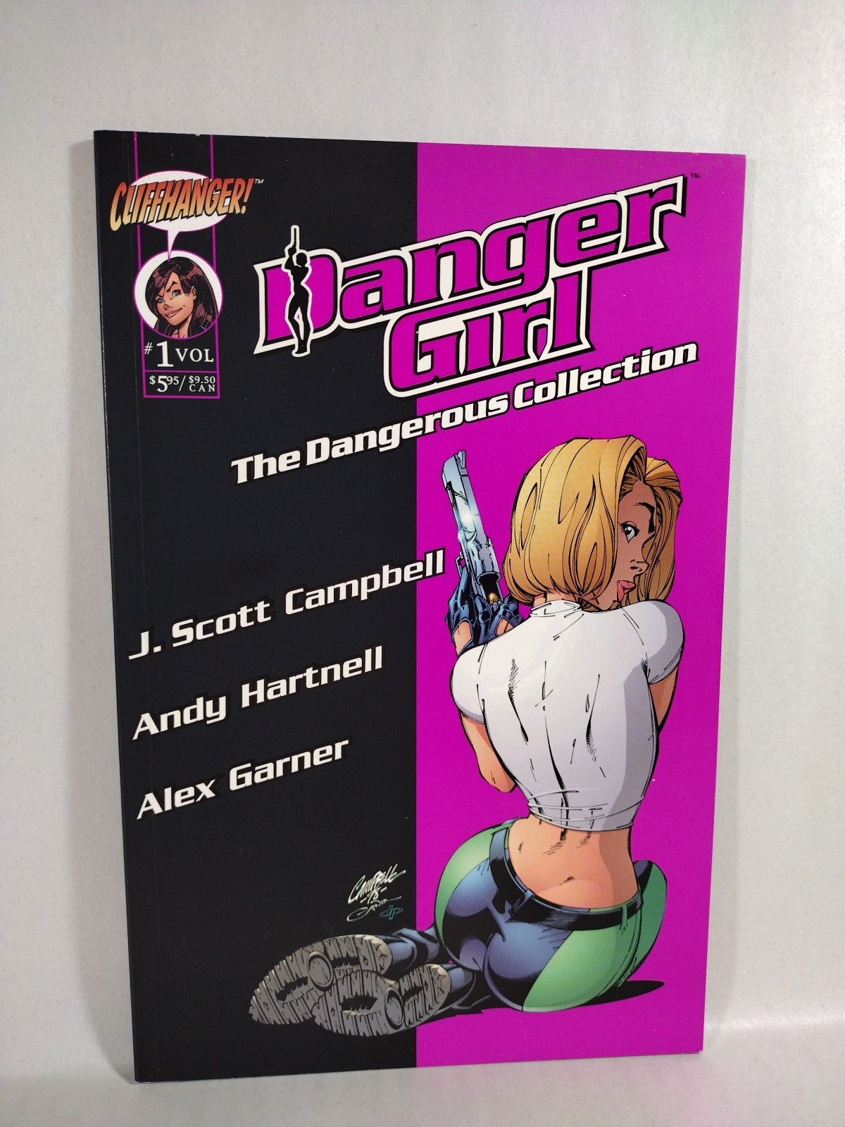 Danger Girl Dangerous Collection (1999) Complete Cliffhanger TPB Comic Set VF