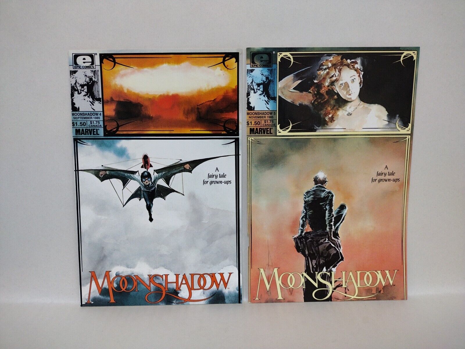 Moonshadow (1986) Complete Marvel Epic Comic Lot Set #1-12 Marvel Age #21