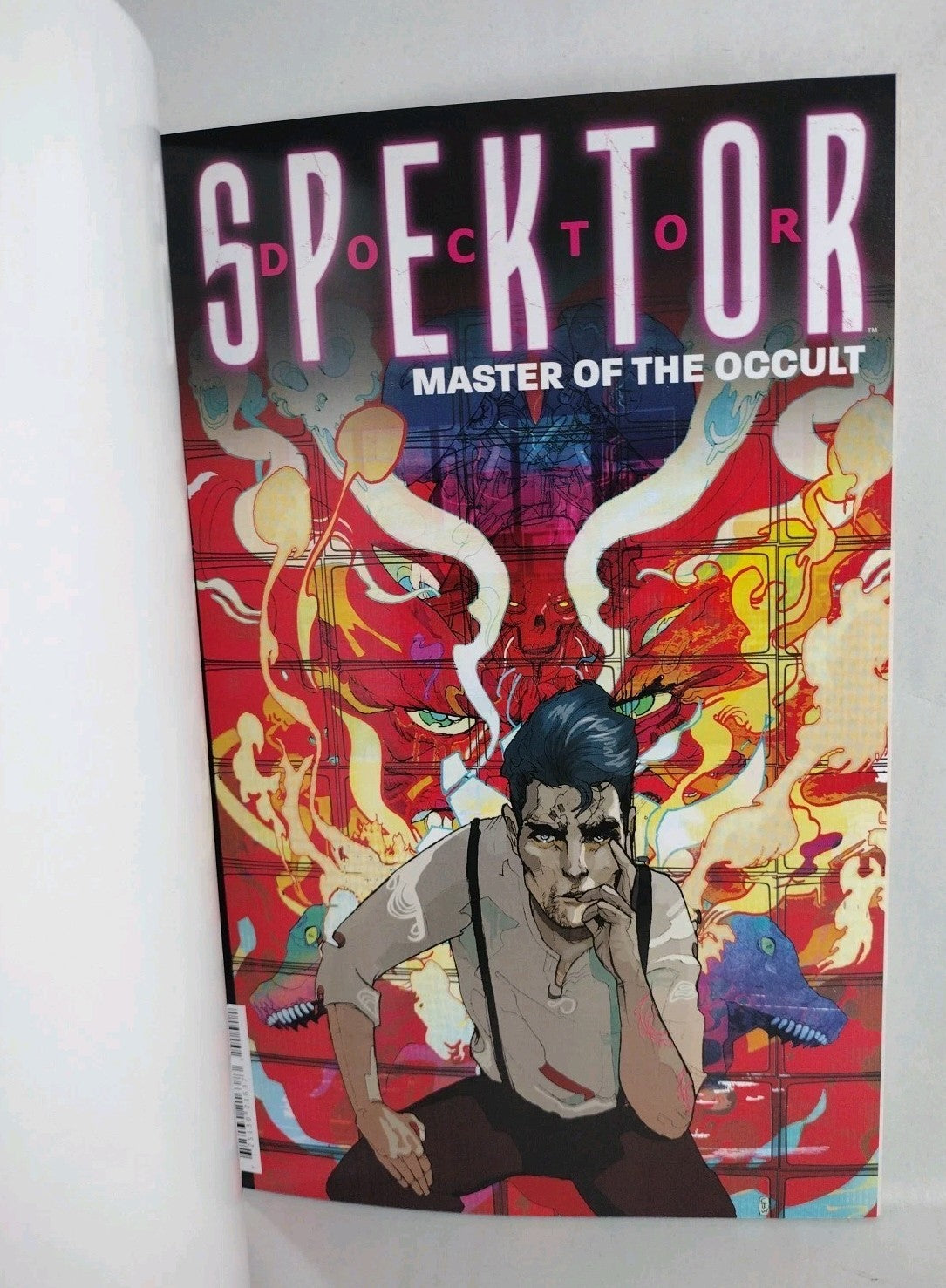 Doctor Spektor #1 (2014) Dynamite Gold Key Comic Blank Sketch Variant New NM