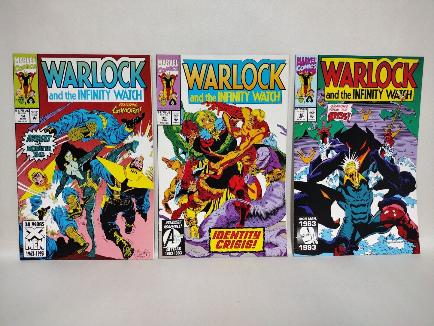 Warlock And The Infinity Watch (1992) Marvel Comic Lot #1-7 9-24 30 31 35 36 38